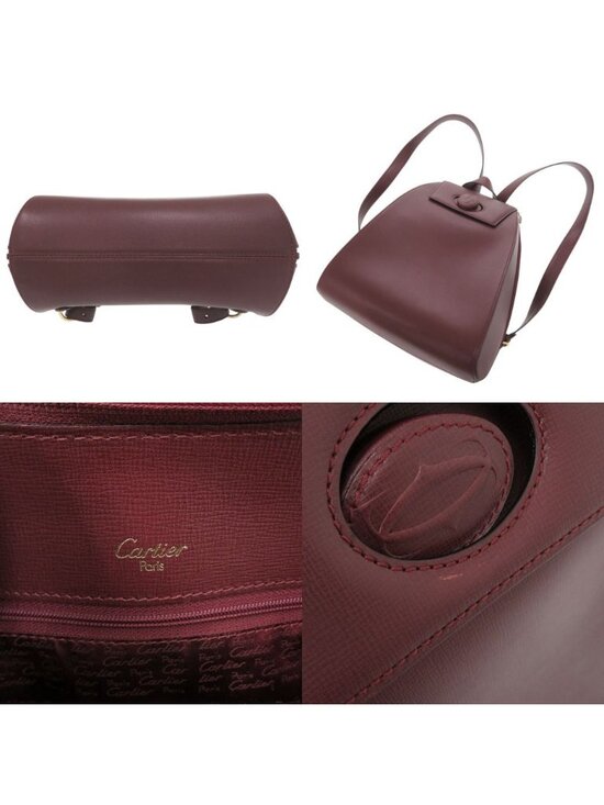 Cartier Must Line Leather Bordeaux Backpack main image 5